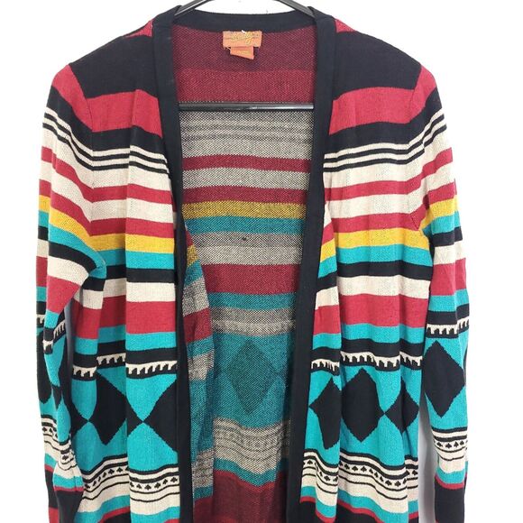 Scully Multicolor Striped Cardigan - Picture 3 of 8